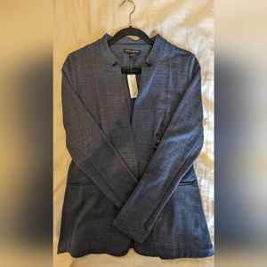 Banana Republic navy blue sweater blazer